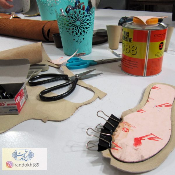 Leather handbag- Female footwear